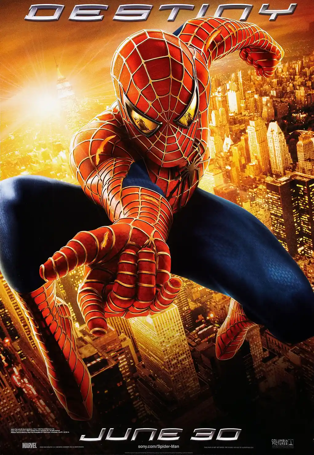 Spider-Man 2 (2004) Movie Poster – Collector Poster: Modern Superhero Wall Art Print