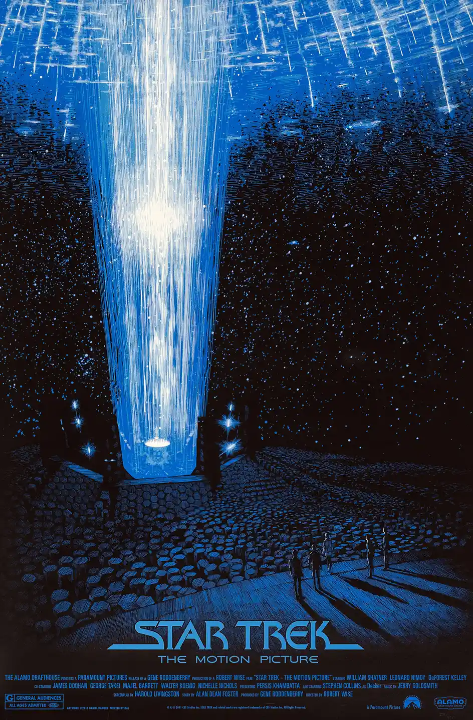 Star Trek: The Motion Picture Mondo Poster | Daniel Danger V'Ger Art Print