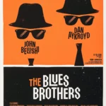Olly Moss The Blues Brothers Mondo Poster | Jake & Elwood Mission from God Art Print 1 The Blues Brothers 4 75 by Olly Moss Mondo 2010