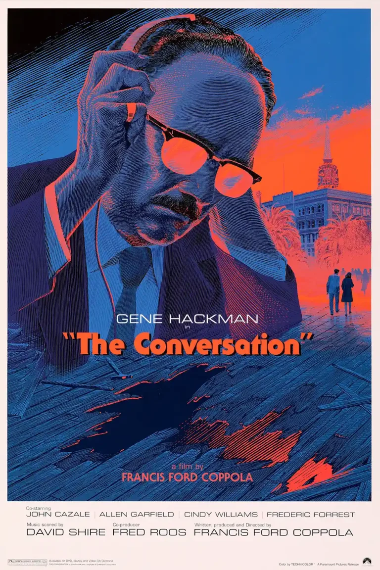 The Conversation Movie Poster - Francis Ford Coppola Film Art