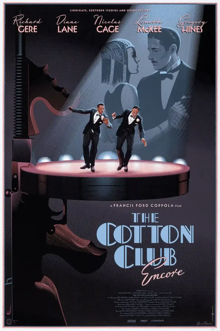 The Cotton Club Encore Movie Poster - Francis Ford Coppola Film Art