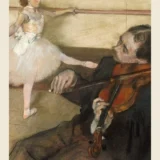 Edgar Degas, The Dance Lesson 1879 Impressionist Art Print