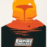 The Empire Strikes Back Boba Fett Cloud City Olly Moss Movie Poster