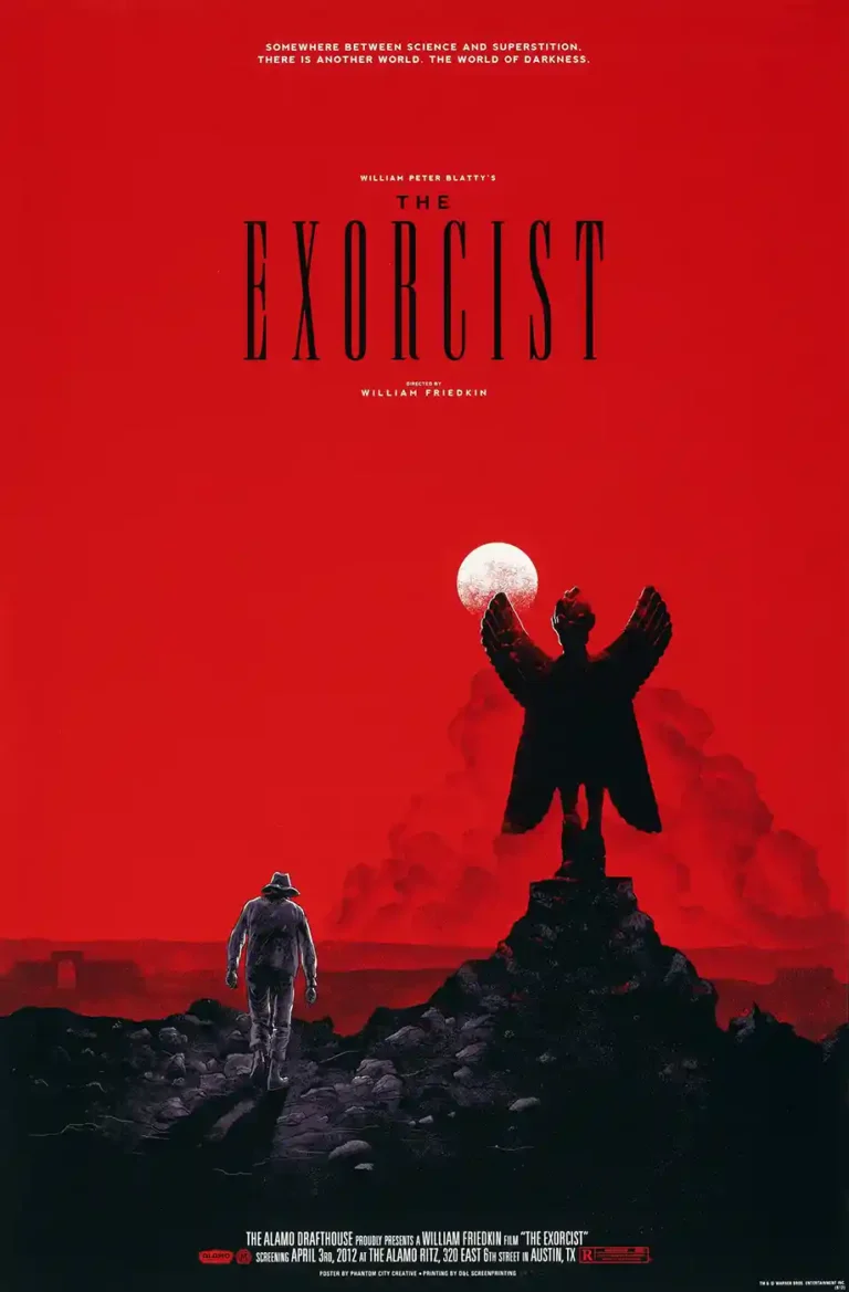 The Exorcist Movie Poster - Phantom City Creative Alternative Art Print