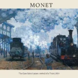 Gare Saint-Lazare Arrival of a Train, Claude Monet Art Print