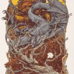 The Lord of the Rings The Return of the King AP 4 5 by Aaron Horkey Mondo 2012
