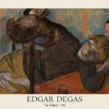 The Milliner 1882 by Edgar Degas, Impressionist Art Print