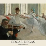 Edgar Degas The Rehearsal 1879 Ballet Dancers Art Print