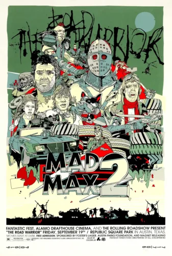 The Road Warrior Mad Max 2 Tyler Stout Illustrated Movie Poster