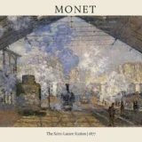 Claude Monet Saint-Lazare Station 1877 Impressionist Art Print