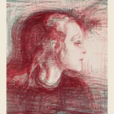 Edvard Munch The Sick Child I 1896 Expressionist Art Print