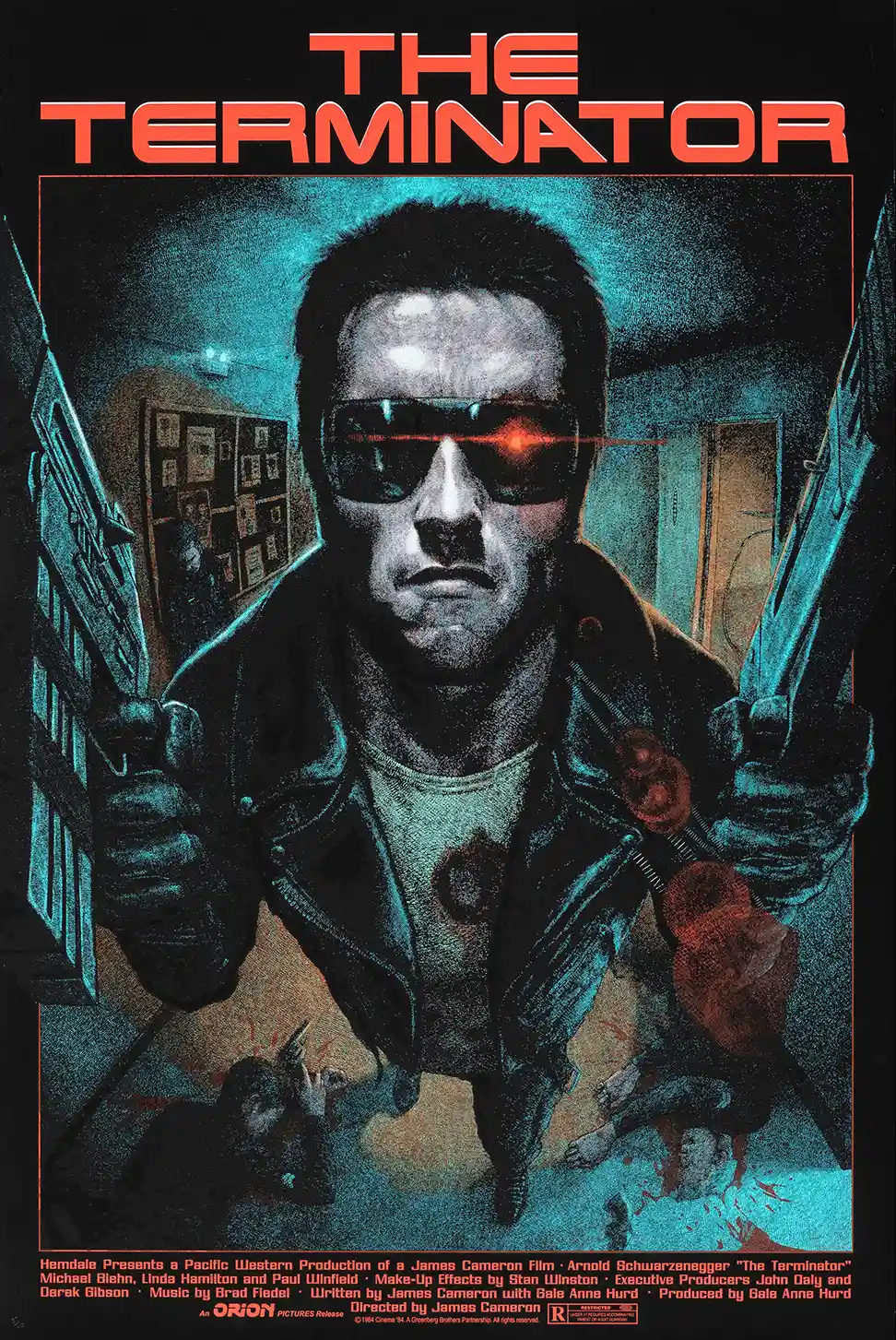 The Terminator Movie Poster | John Barry Ballaran Commissioned Art Print