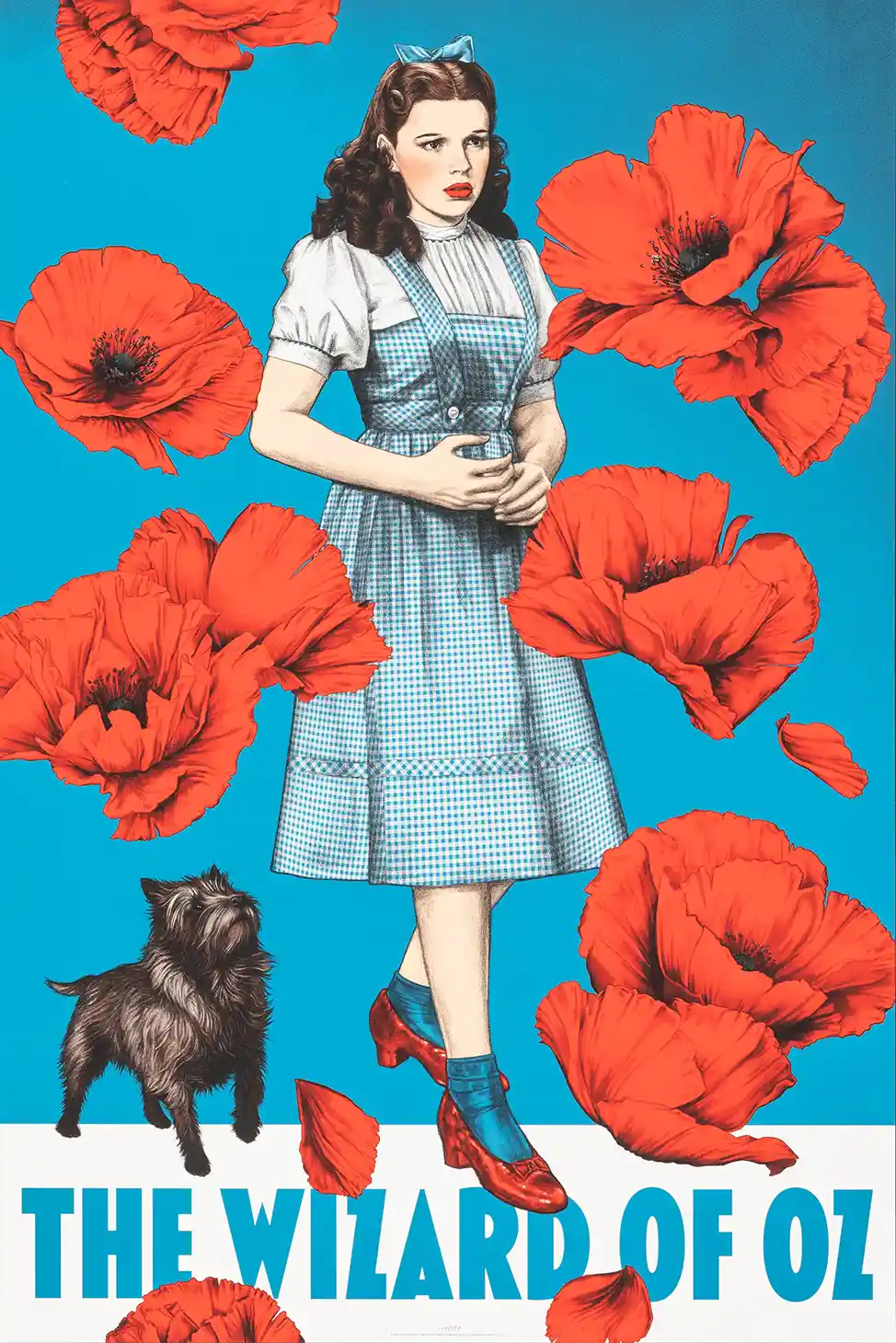 The Wizard of Oz (Mondo Art Print) by Jennifer Dionisio | Dorothy & Poppies Poster