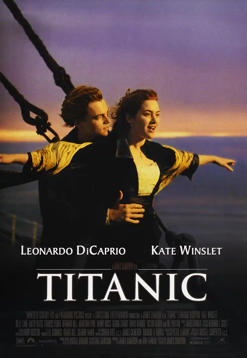 Titanic Movie Poster – Official Poster: Modern Horror Wall Art Print