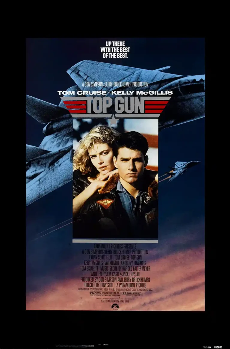 Top Gun Movie Poster - 1986 Original Theatrical Poster
