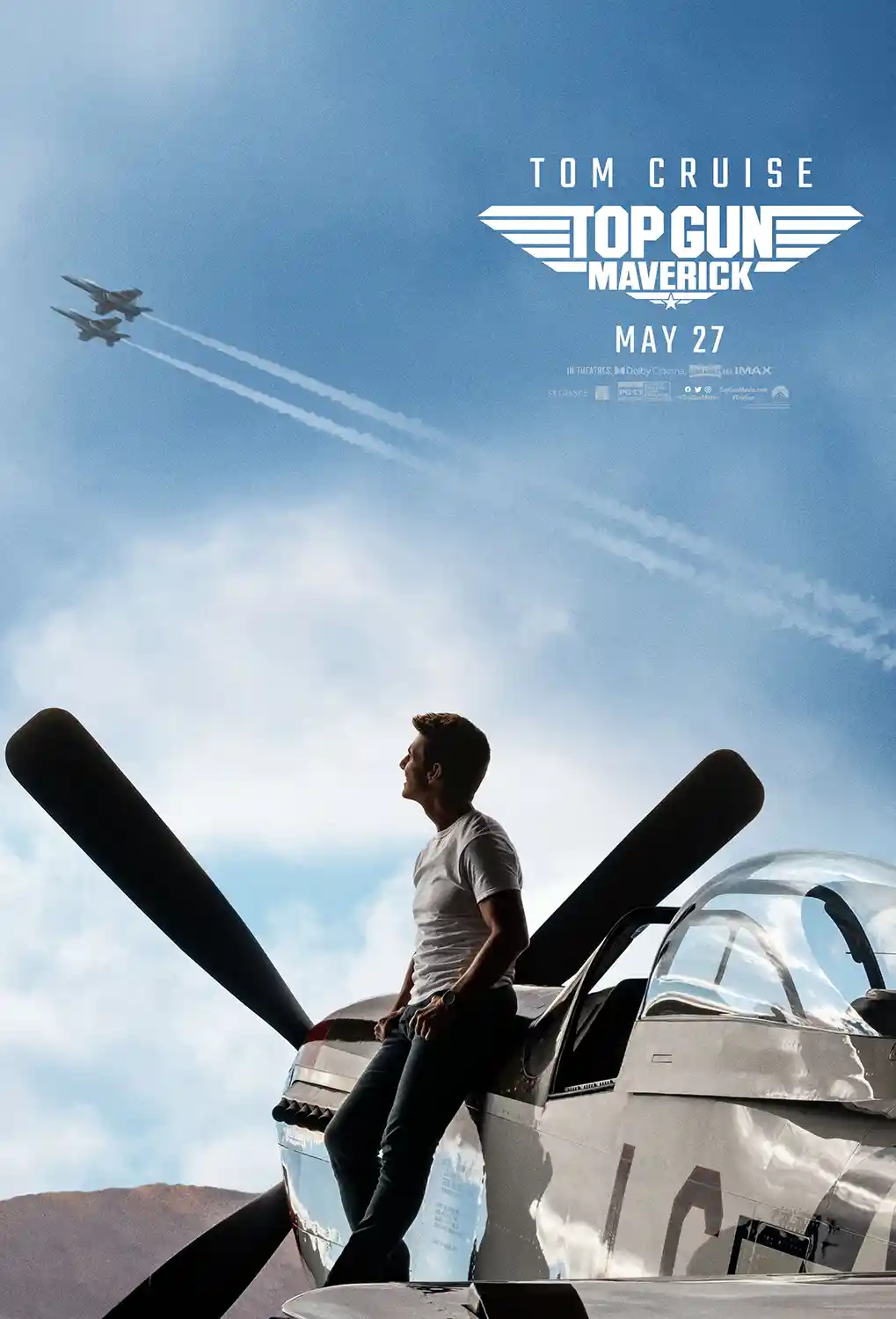 Top Gun: Maverick Movie Poster – Iconic Poster: Modern Action Wall Art Print