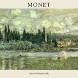 Claude Monet View of Vetheuil 1880 Impressionist Landscape Art Print