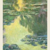 Claude Monet Waterlilies 1907 Nymphéas Impressionist Art Print