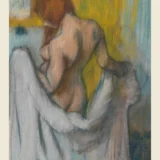 Edgar Degas Woman with a Towel 1898 Impressionist Art Print