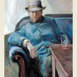 Edvard Munch Writer Hans Jaeger 1889 Expressionist Art Print