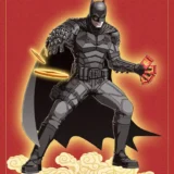 Batman Lunar New Year, Festive Asian Inspired Superhero Movie Poster