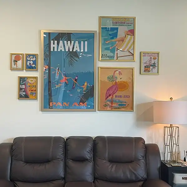MerchFuse framed wall art display inspiration 7