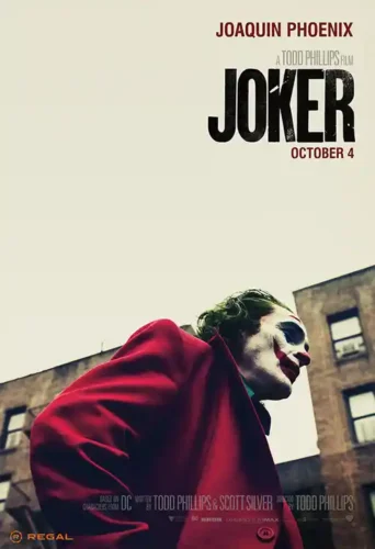 Joker 2019 Joaquin Phoenix Gotham City Crime Drama Movie Poster