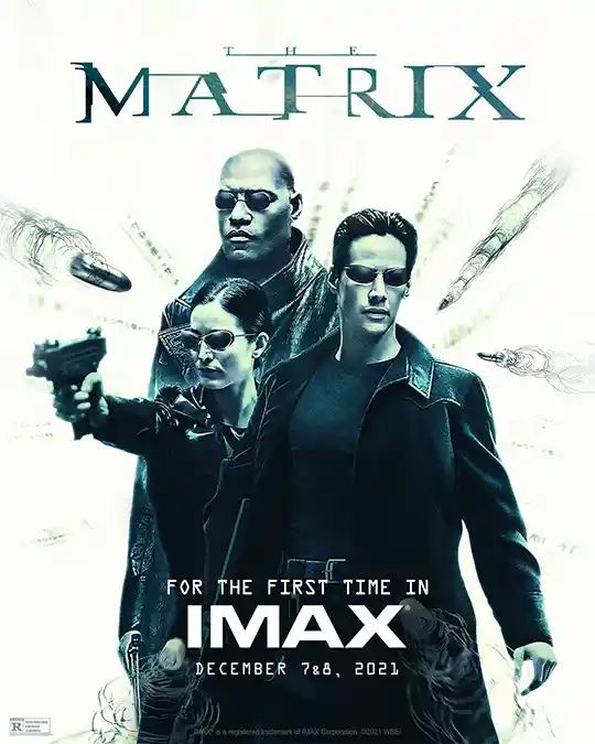 The Matrix Movie Poster – Official Poster: Modern Sci-Fi Wall Art Print