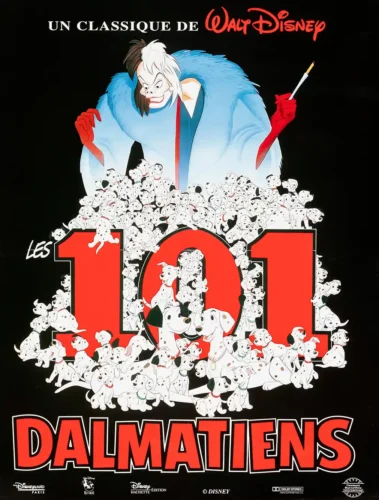 101 Dalmatians Cruella de Vil French Movie Poster