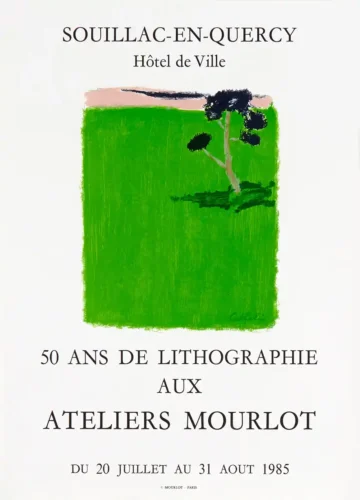Bernard Cathelin Souillac-en-Quercy Ateliers Mourlot Art Print