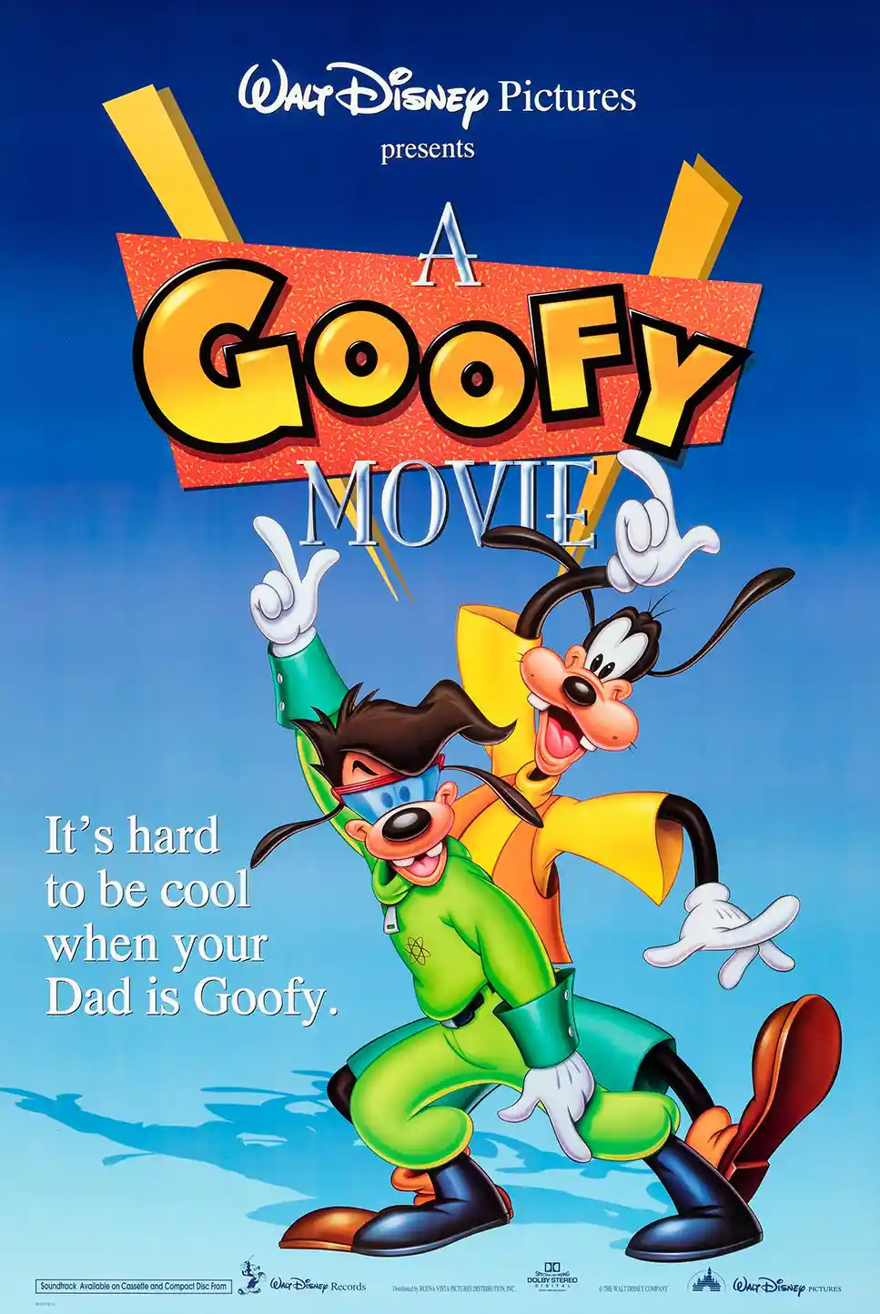A Goofy Movie | Disney Film Poster | Goofy and Max Goof Wall Art