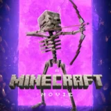 Minecraft Movie Skeleton Archer Nether Portal Movie Poster