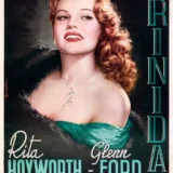 Rita Hayworth Affair in Trinidad Vintage Film Noir Movie Poster
