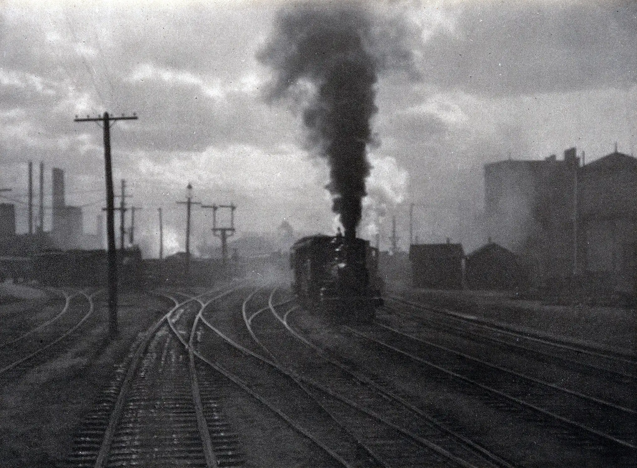 Alfred Stieglitz | Art Photography Poster | Industrial Steam Engine Print