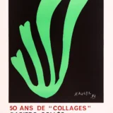 Henri Matisse Algue Verte Exhibition, Modern Green Art Print