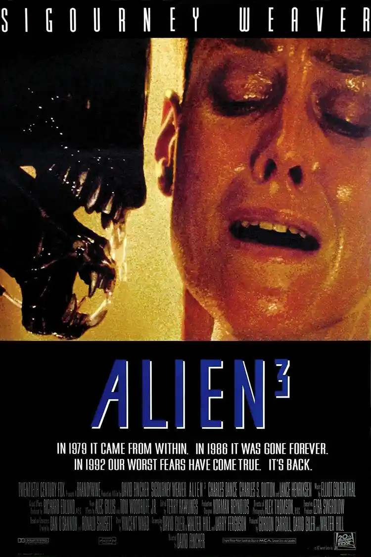 Alien 3 | Movie Poster | Iconic Ripley vs Xenomorph Film Art