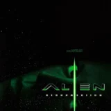 Alien Resurrection Minimalist Xenomorph Sci-Fi Movie Poster