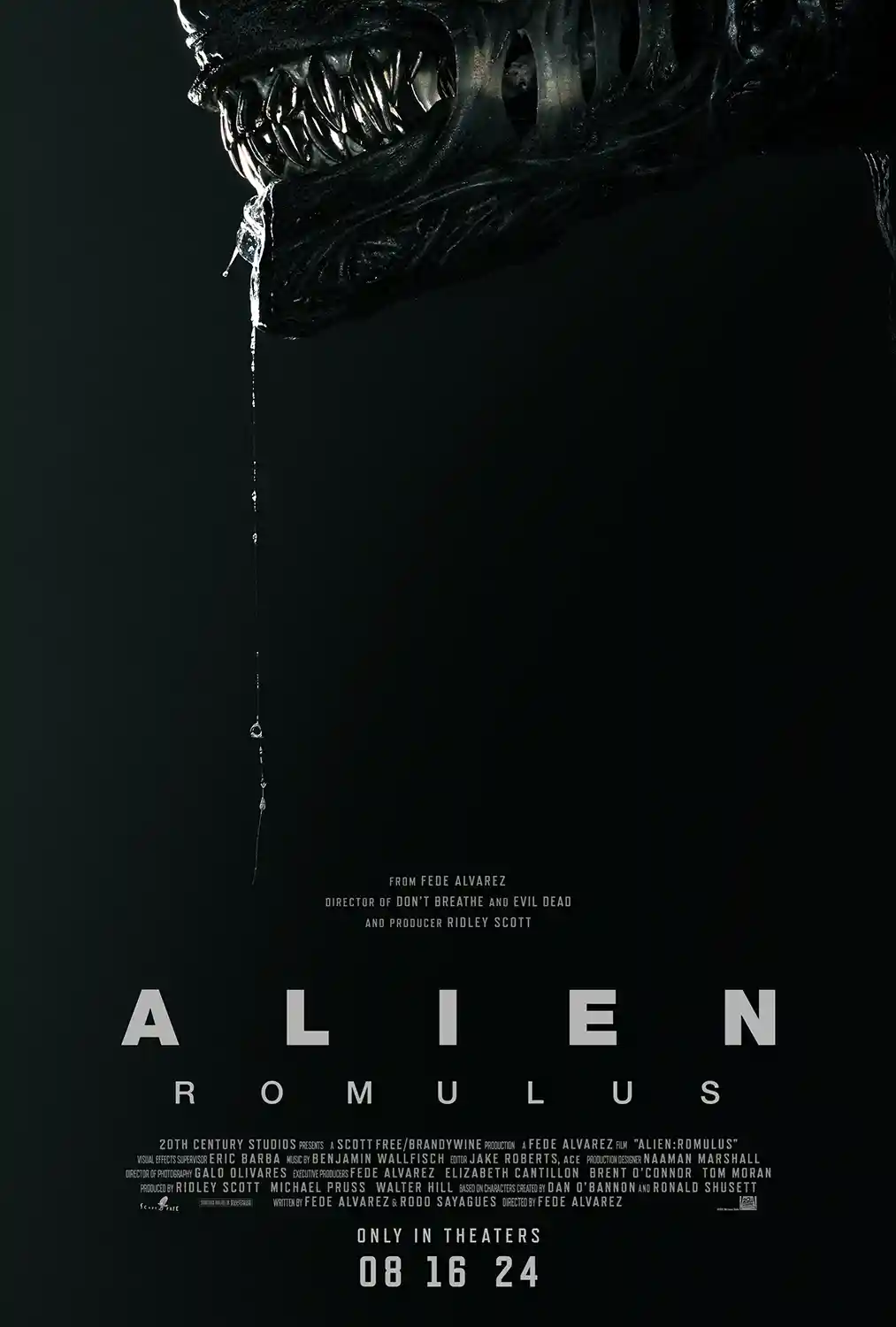 Alien: Romulus | Movie Poster | Xenomorph Drip Wall Art Print