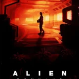 Alien Romulus 2024 Sci-Fi Horror Movie Silhouette Variant Movie Poster