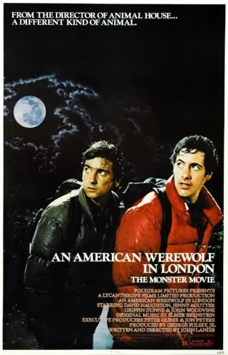 An American Werewolf in London Vintage Horror Movie Poster