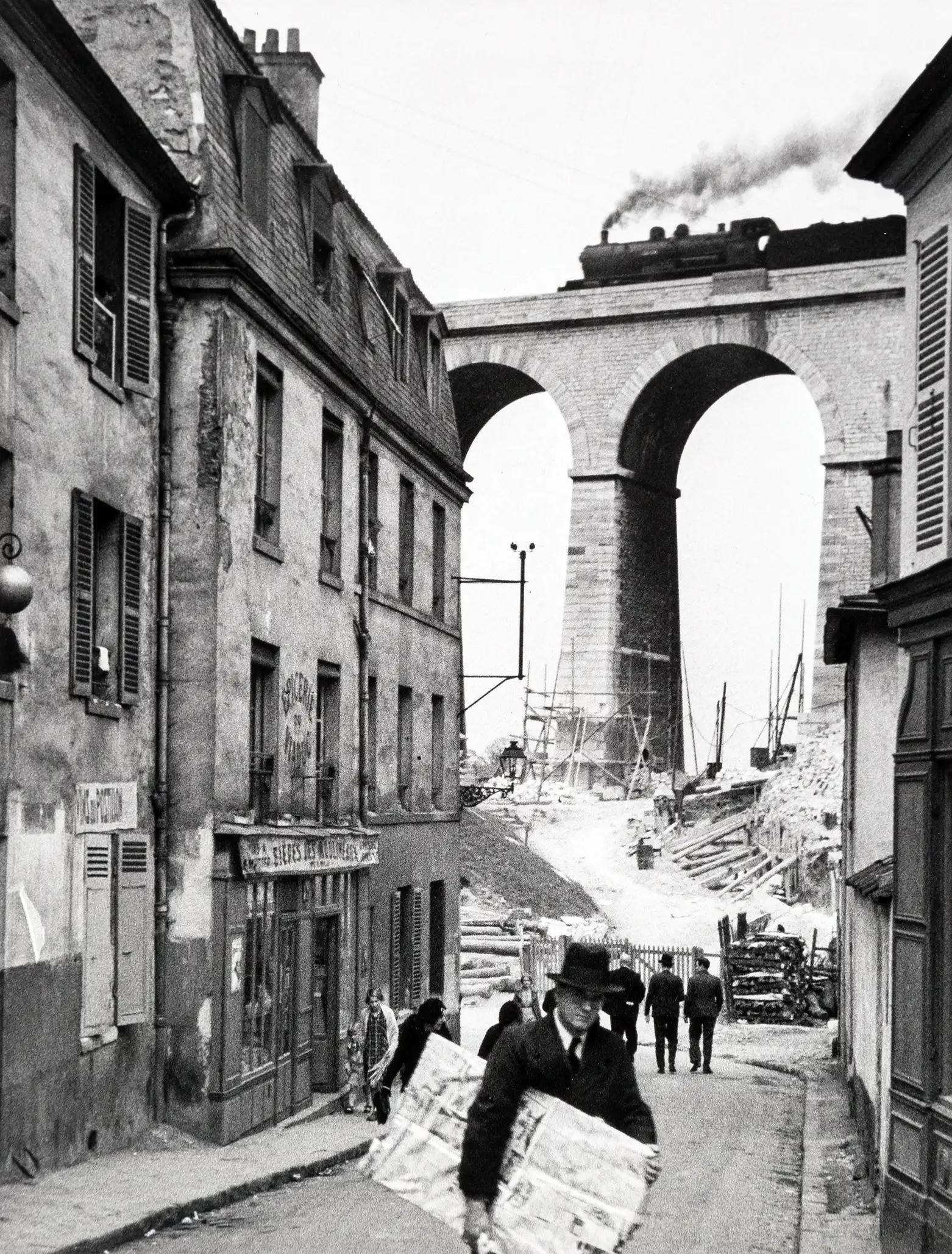 André Kertész | Fine Art Photography Poster | Paris Viaduct (1932)