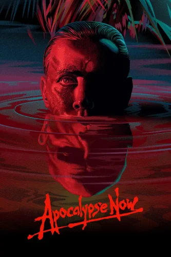 Apocalypse Now Captain Willard Submerged Neon Movie Poster