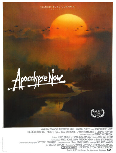 Apocalypse Now Vintage Sunset River Scene Movie Poster