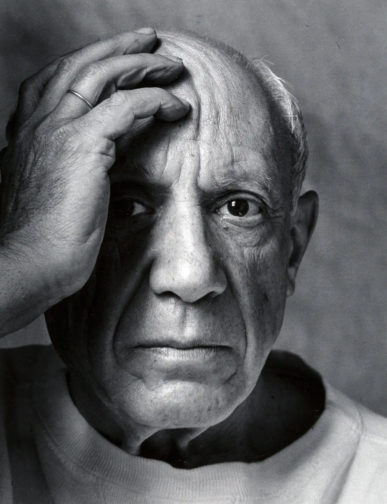 Pablo Picasso | Art Portrait Poster | Iconic Black & White Photograph