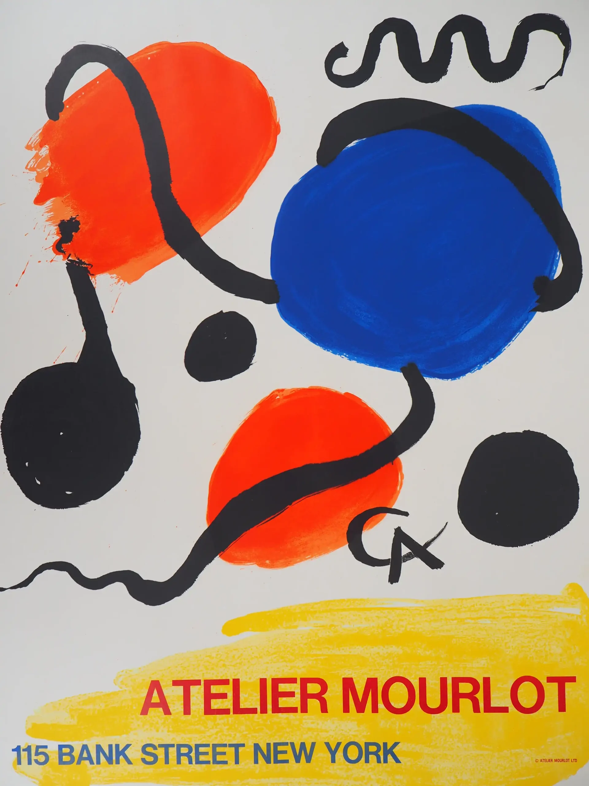 Alexander Calder | Abstract Art Poster | Atelier Mourlot Lithograph Print