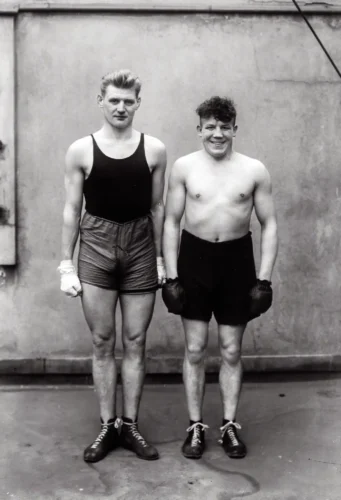 August Sander The Boxers 1929 Black and White Photography Print