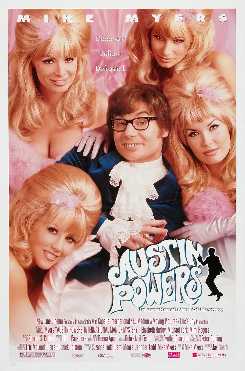 Austin Powers | Movie Poster | International Man of Mystery Art