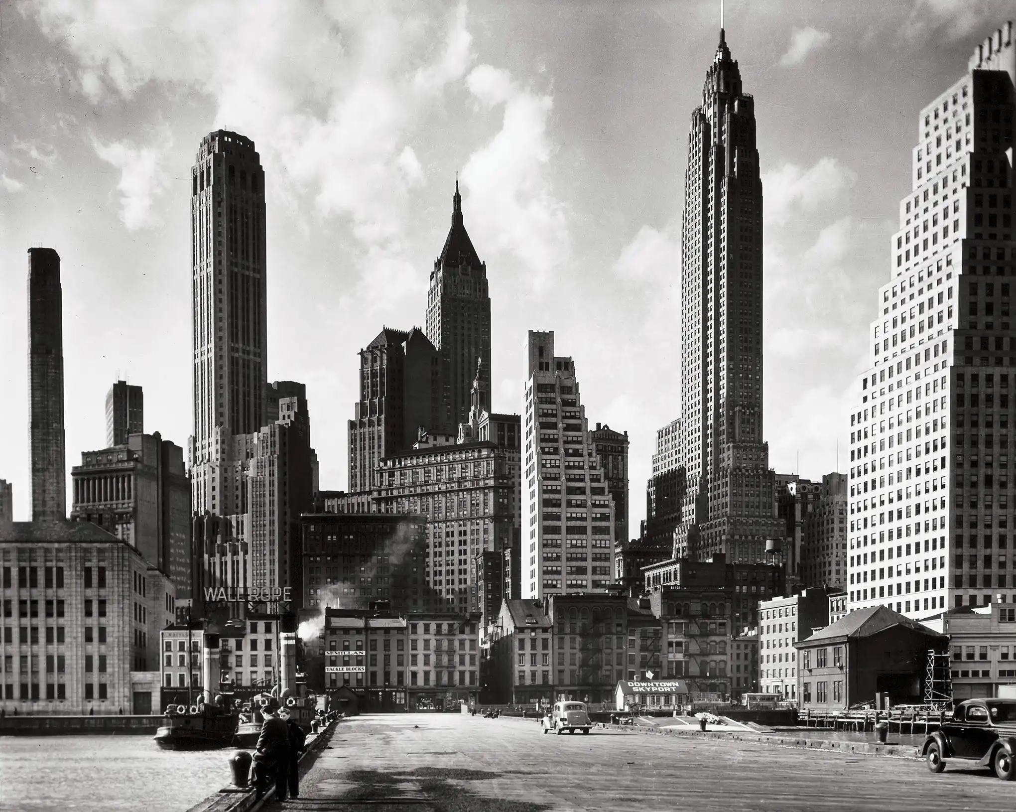 Berenice Abbott | Art Photography Poster | Vintage NYC Skyline 1930s