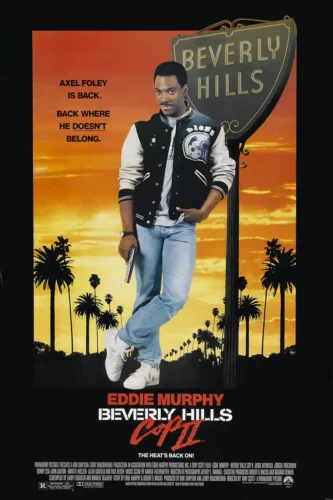 Beverly Hills Cop II Axel Foley Varsity Jacket Movie Poster