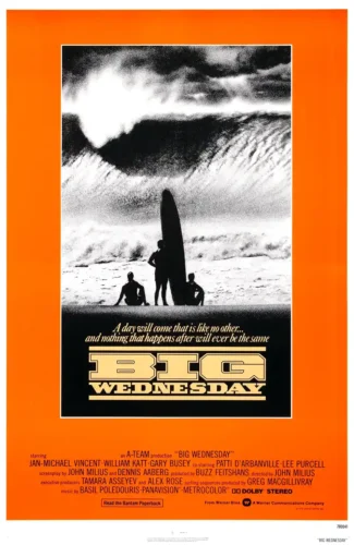 Big Wednesday 1978 Surfing Film Retro Movie Poster